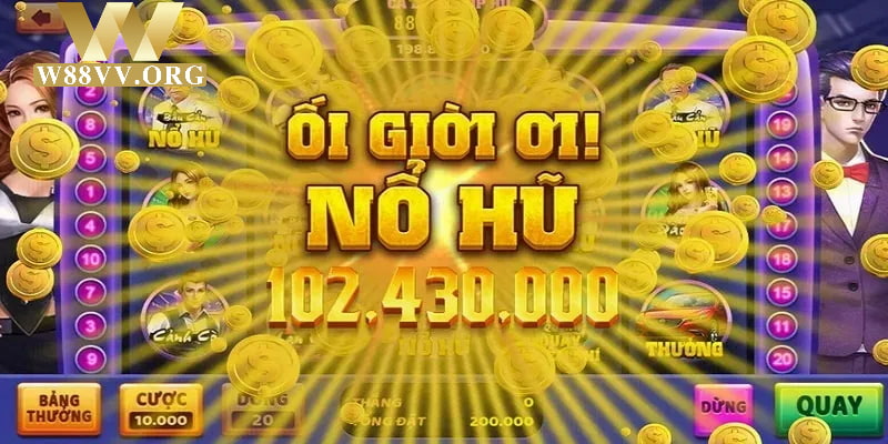 Ưu điểm khiến slot game của W88 được nhiều người yêu thích